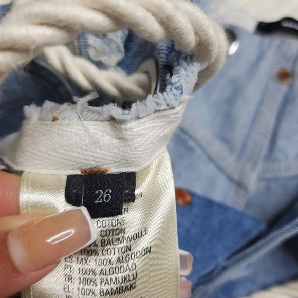 Diesel Denim Shorts With Rope Belt - Picture 8 of 11